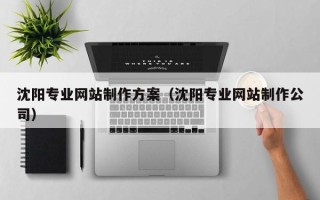 太原沈阳专业网站制作方案（沈阳专业网站制作公司）